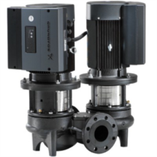 Одноступінчатий здвоєний насос TPED 80-520 / 2 BQBE / BAQE